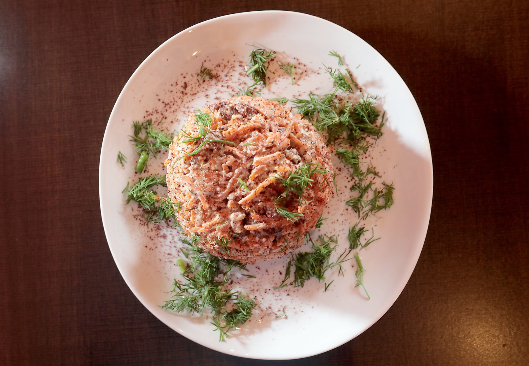Caspian Grill carrot salad